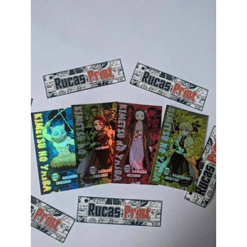 

Stiker Anime Hologram Premium | Demon Slayer series SDMS01