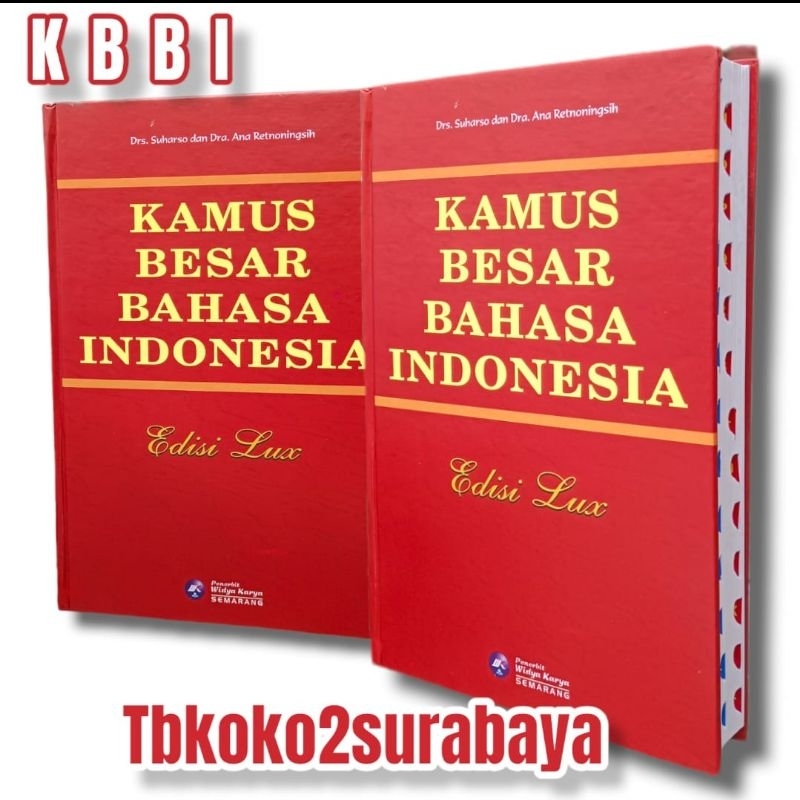 KAMUS BESAR BAHASA INDONESIA KBBI HC ORIGINAL WIDYA KARYA