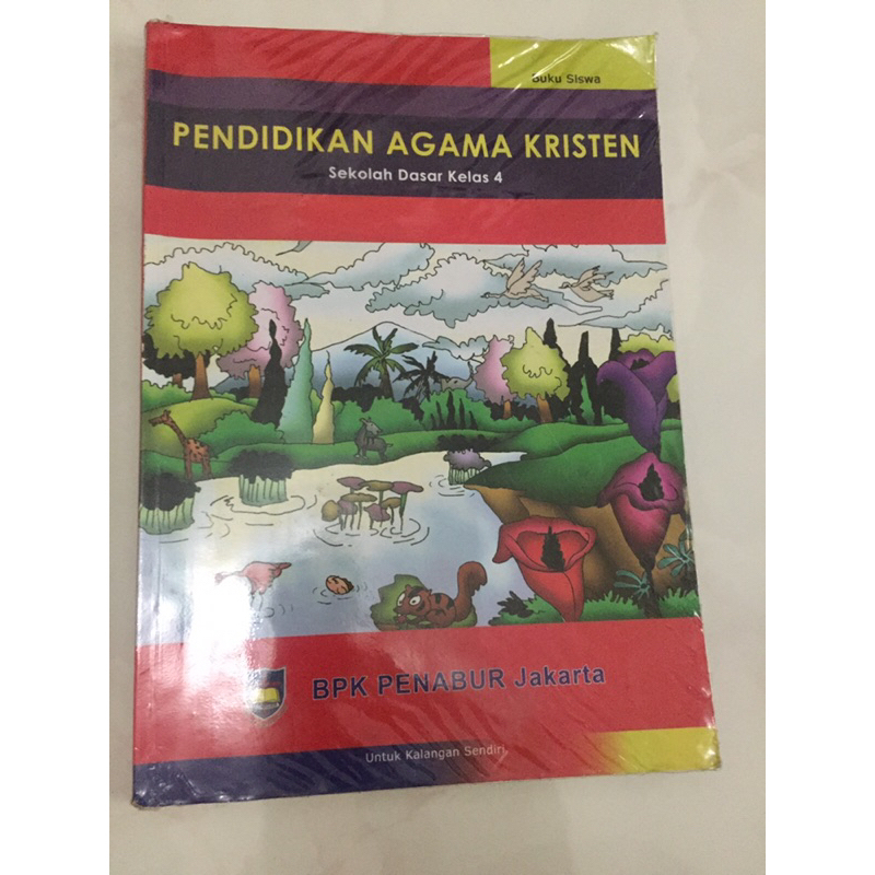 Buku Pendidikan Agama BPK Penabur kelas 4