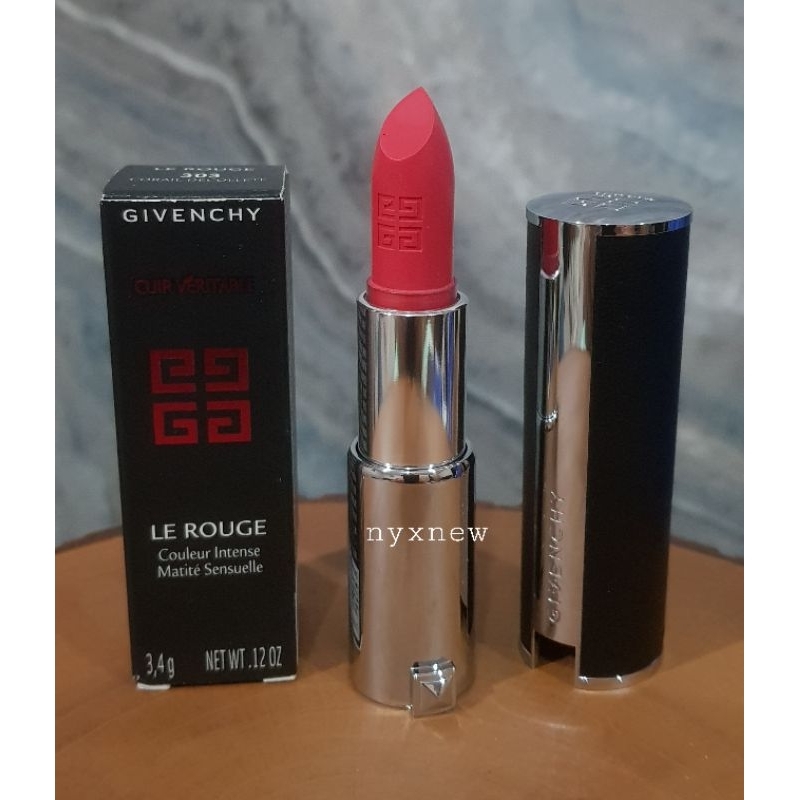GIVENCHY LE ROUGE 303 CORAIL DECOLLETE LIPSTICK