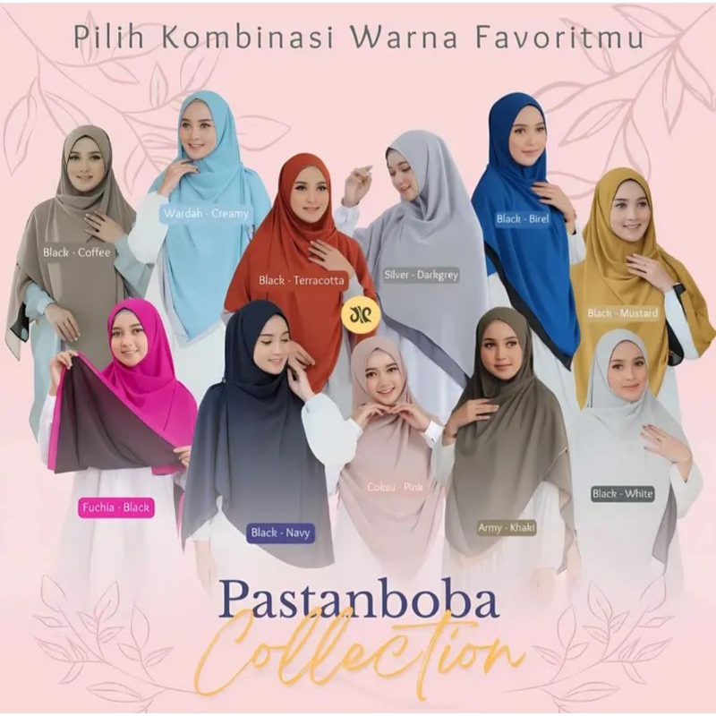 Pashmina Instan Bolak Balik PASTANBOBA