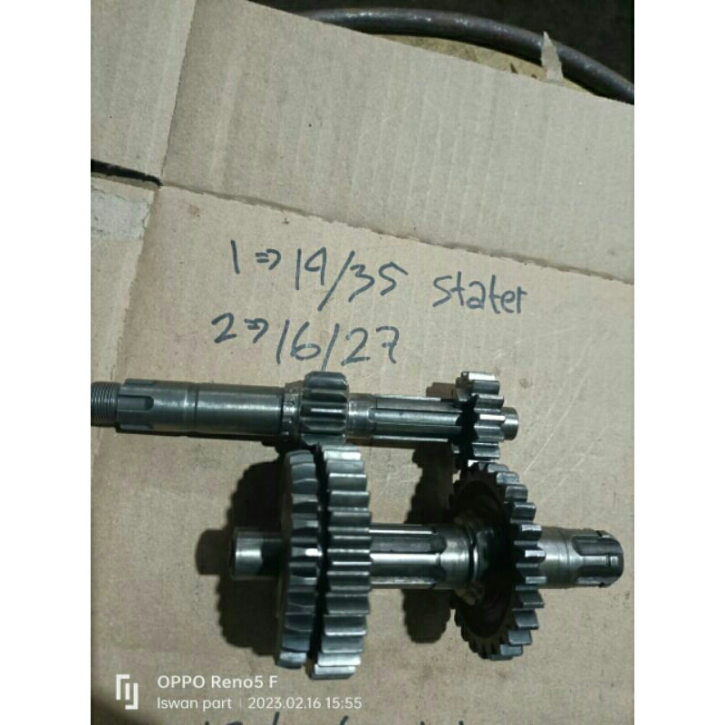 rasio fizR racing/custom 1 mata 14/35, 2 mata 16/27&17/28