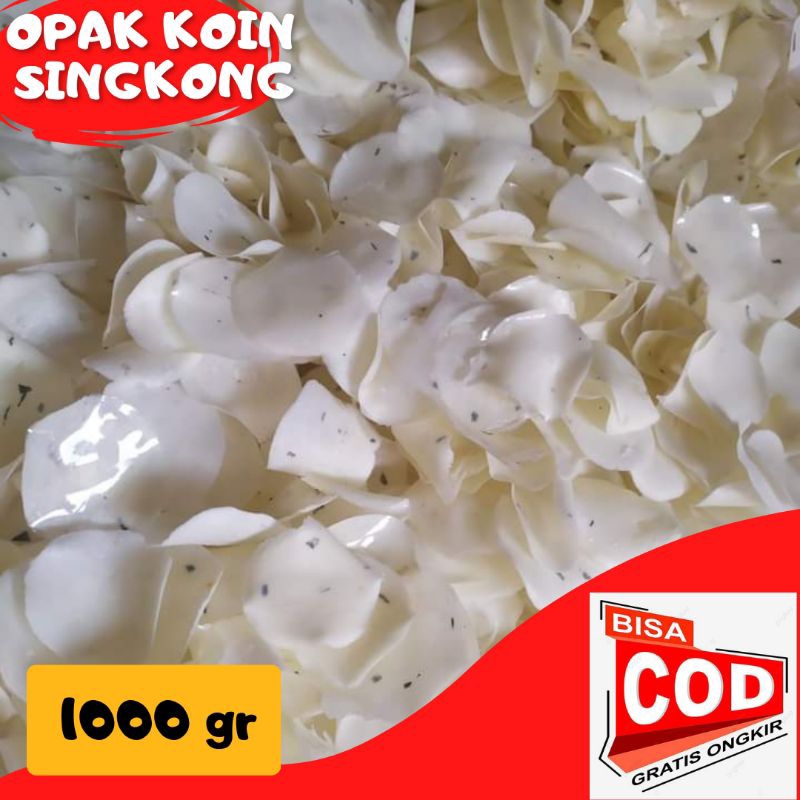 

Opak Singkong Mentah - Opak Koin Wonosobo 1 kg