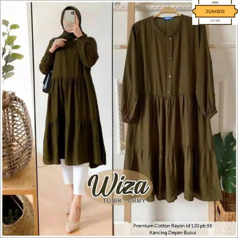 WIZA TUNIK JUMBO RAYON PREMIUM LD 130(XXXL)