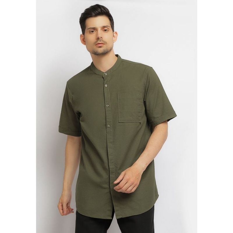 Baju Koko Pria Original lois KLS331AR Army