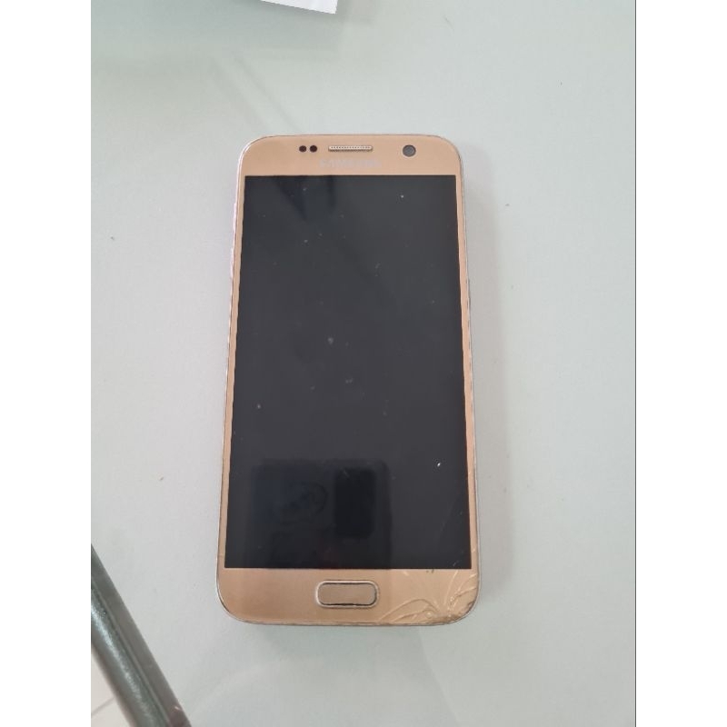 Samsung s7 flat ori second 32gb gold