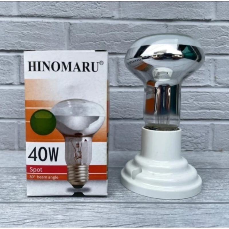 Lampu Penghangat Ayam Hinomaru / Lampu Pijar Spot Hinomaru