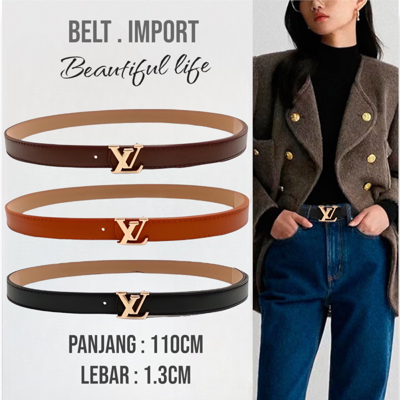 NEW IKAT PINGGANG WANITA/TALI PINGGANG WANITA IMPORT/WOMEN BELT 00738/01550-01551