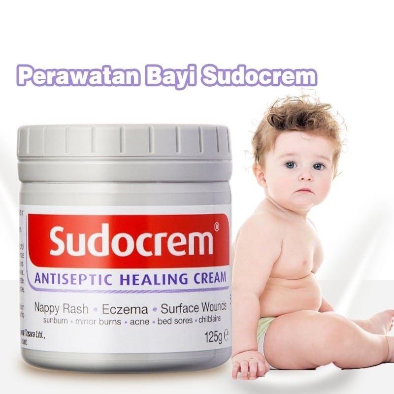 SudoCream Sudo Cream Baby 125 gr - Krim Antiseptic Krim Ruam Popok Bayi