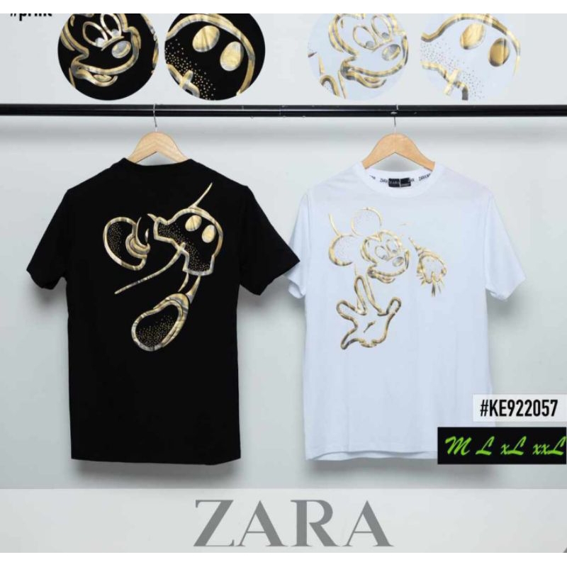KAOS ZARA PRIA WANITA IMPORT PREMIUM 100 %