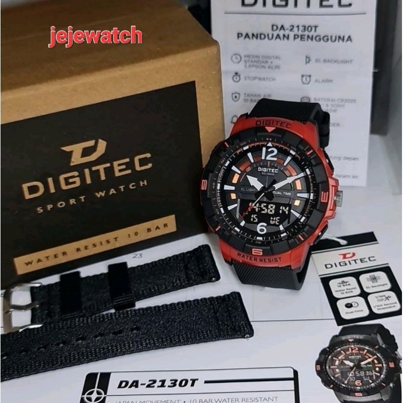 Jam tangan digitec DA2130T Analog-digital