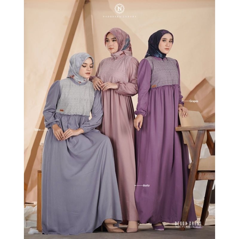 Special Price ✅ DEGGA DRESS BY NADHEERA LUXURY