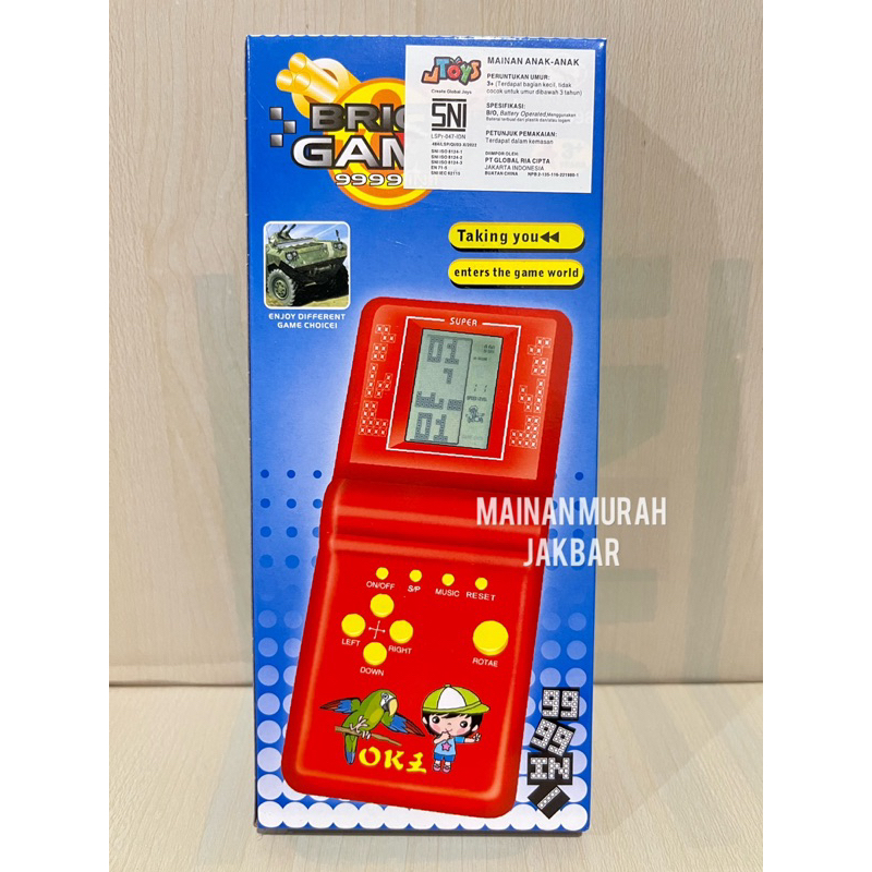 MAINAN JADUL BRICK GAME / GAMEBOT JADUL
