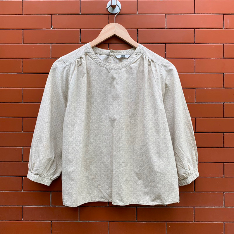 Preloved uniqlo cotton batik