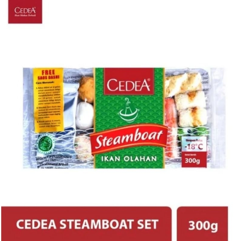 

CEDEA STEAMBOAT SET 300 GRAM