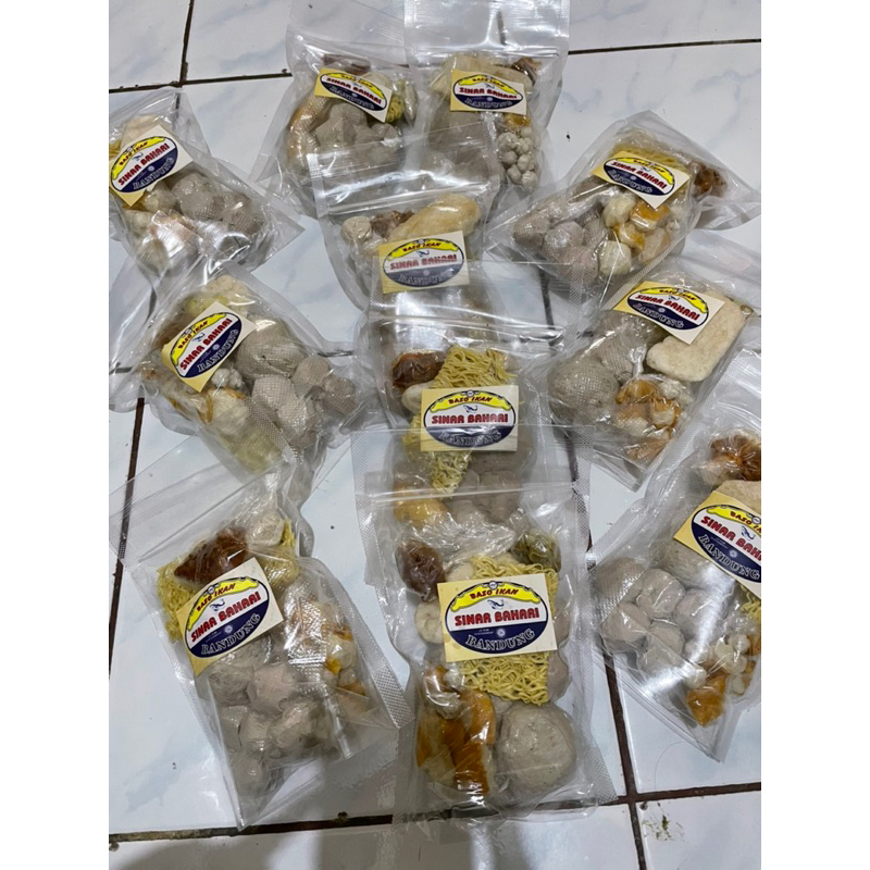 BASO IKAN JUMBO SINAR BAHARI KOMPLIT BANDUNG/LIBAN FOOD