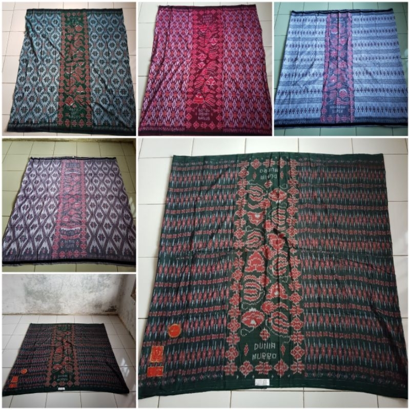 sarung goyor tenun atbm asli pemalang jahit tengah  benang 250 kualitas premium tanpa cacat