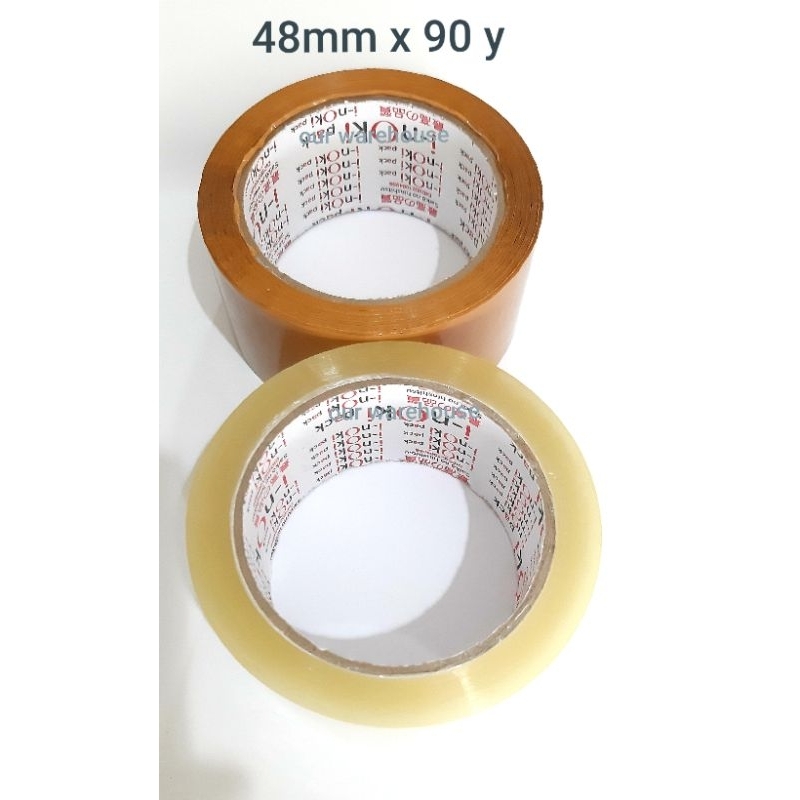 

LAKBAN COKLAT BENING 2 INCH X 90 YARD (48MMX90 YARD) MURAH