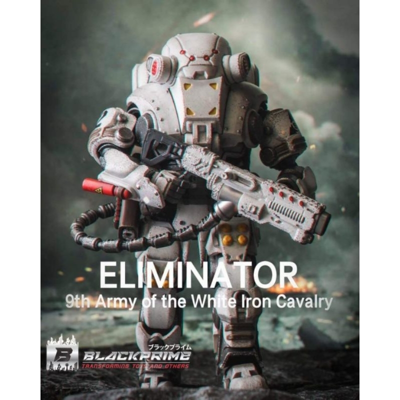 Joytoy JT3303 1/18 Sorrow Expeditionary 9th army white iron eliminator