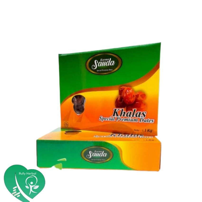 Kurma Sauda 1 Kg Khalas Special Premium Dates ORIGINAL | Kuma Khalas Sauda