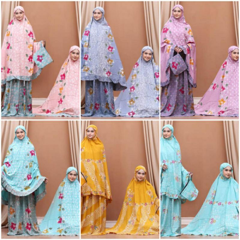 Mukena Batik Encim Cap
