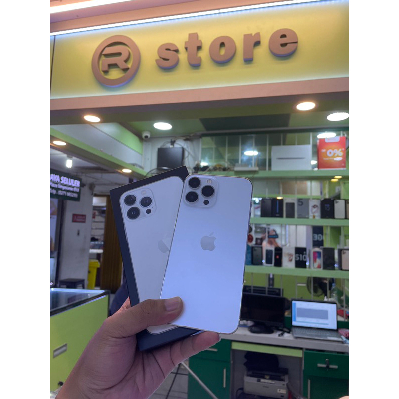 13 pro max 256 silver resmi