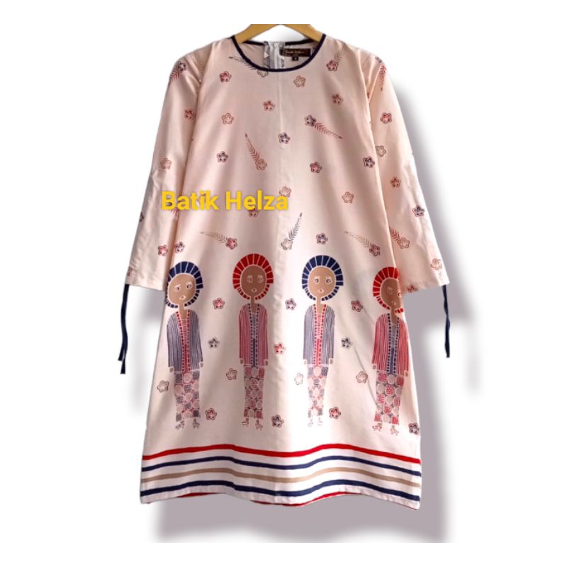 Tunik Dres batik Cokro eklusif solo bahan katun