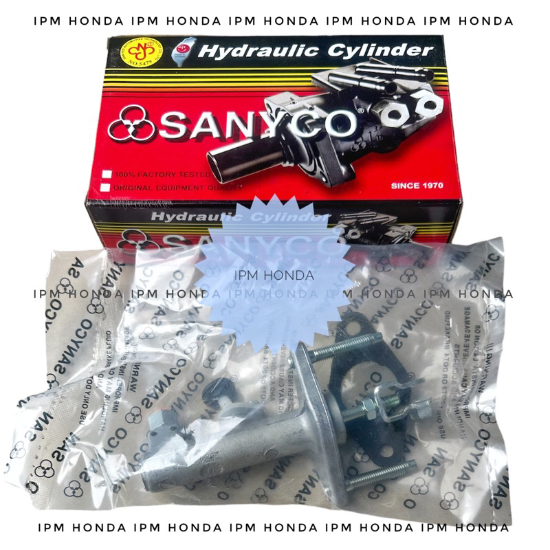 46920 SAA Nissin Japan / Sanyco Taiwan Master kopling Atas Honda Jazz GD3 City GD8 Idsi Vtec 2003 2004 2005 2006 2007 2008