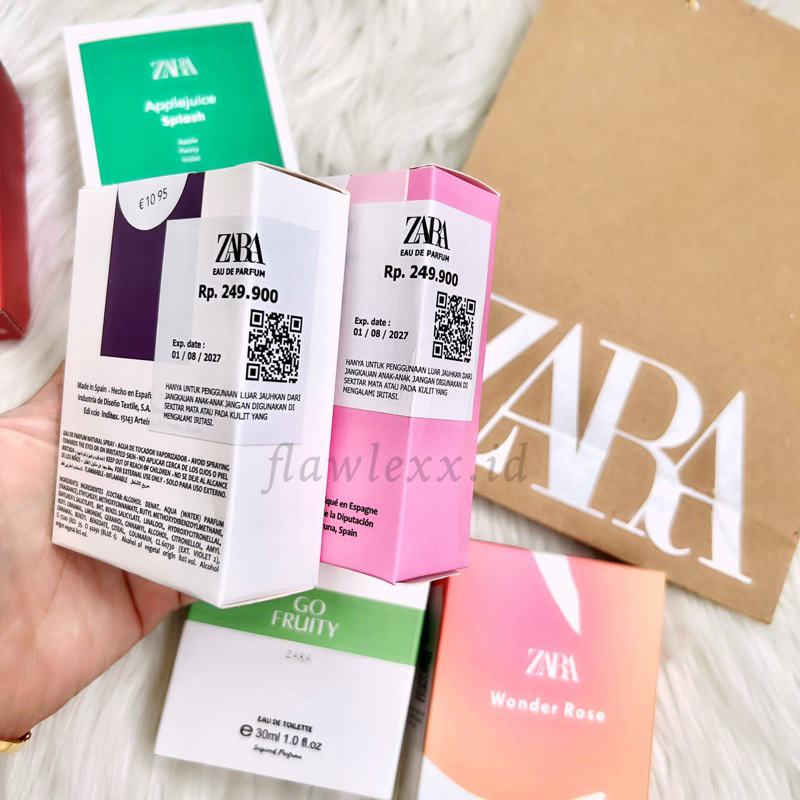 ZARA PARFUM IMPORT SINGAPORE - [FREE PAPERBAG] - Tahan Lama Premium Quality Zara Parfume