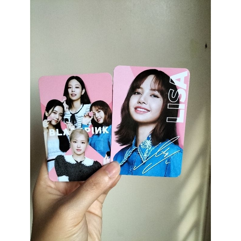 

OREO X BLACKPINK LIMITED EDITION PC LISA&GROUP NO 5(WTS/WTT TO GROUP 10)