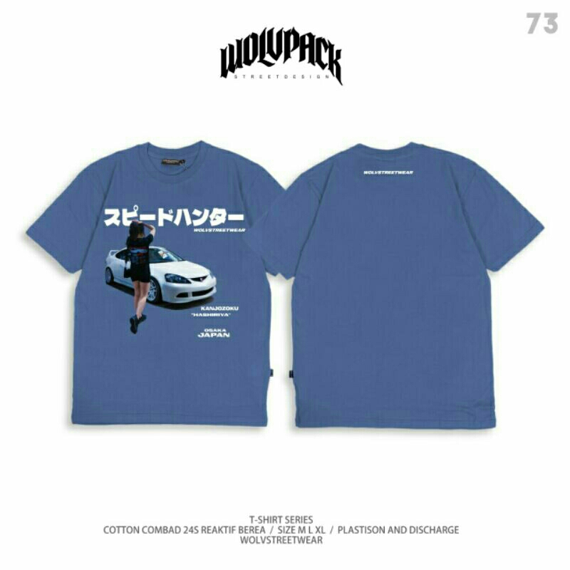 Kaos Wolv Original Product Kaos Casual Kaos Unisex Kaos Santai Kaos Pria 73