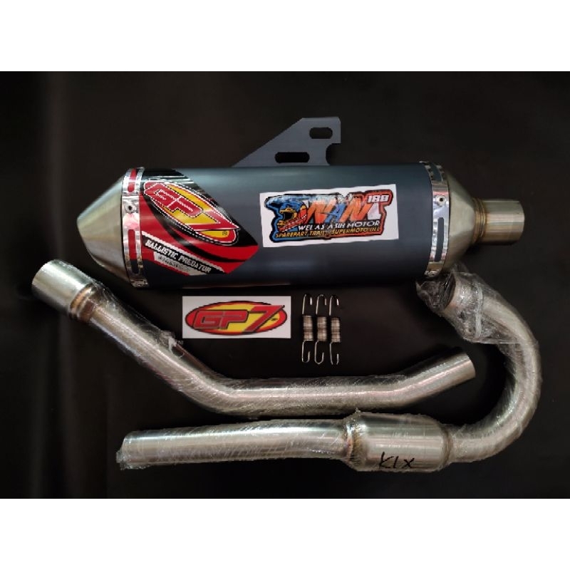 Knalpot Gp7 balistic predator klx crf