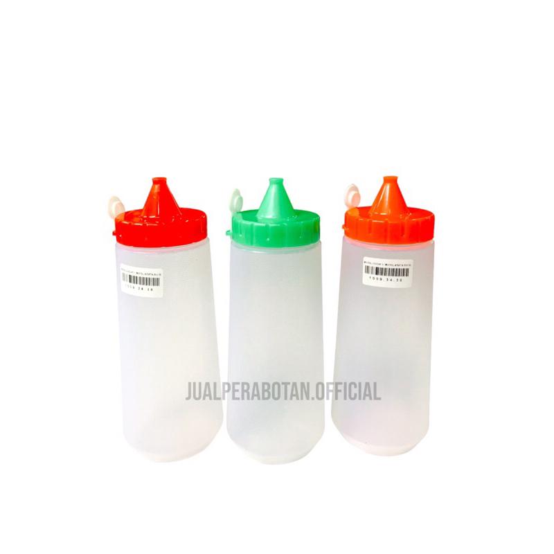 Botol saus cucuk 1 merk asvita ukuran 500ml