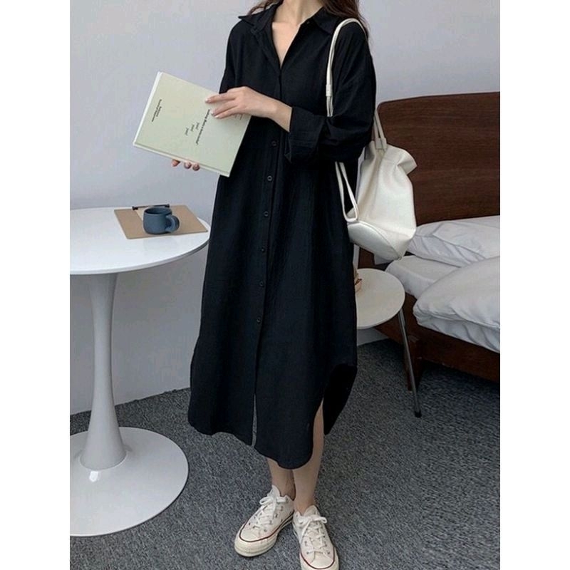 Tunik Crincle Airflow Premium// Tunik krincel oversize//Atasan wanita kekinian//Pakaian wanita model Blouse terbaru