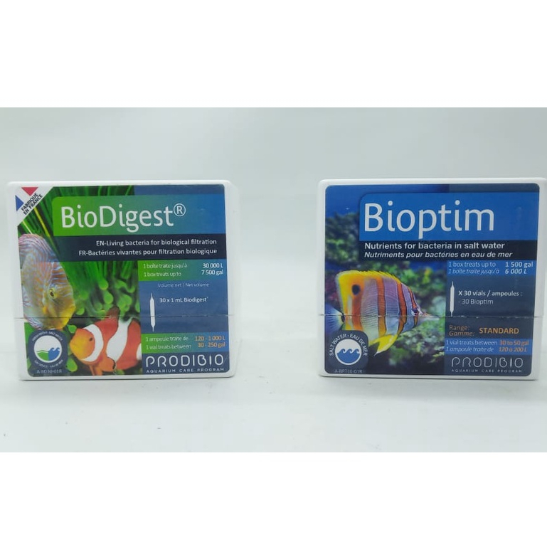 PRODIBIO BIOPTIM - BIODIGEST 1 BOX 30 VIAL BAKTERI STARTER DAN NUTRISI