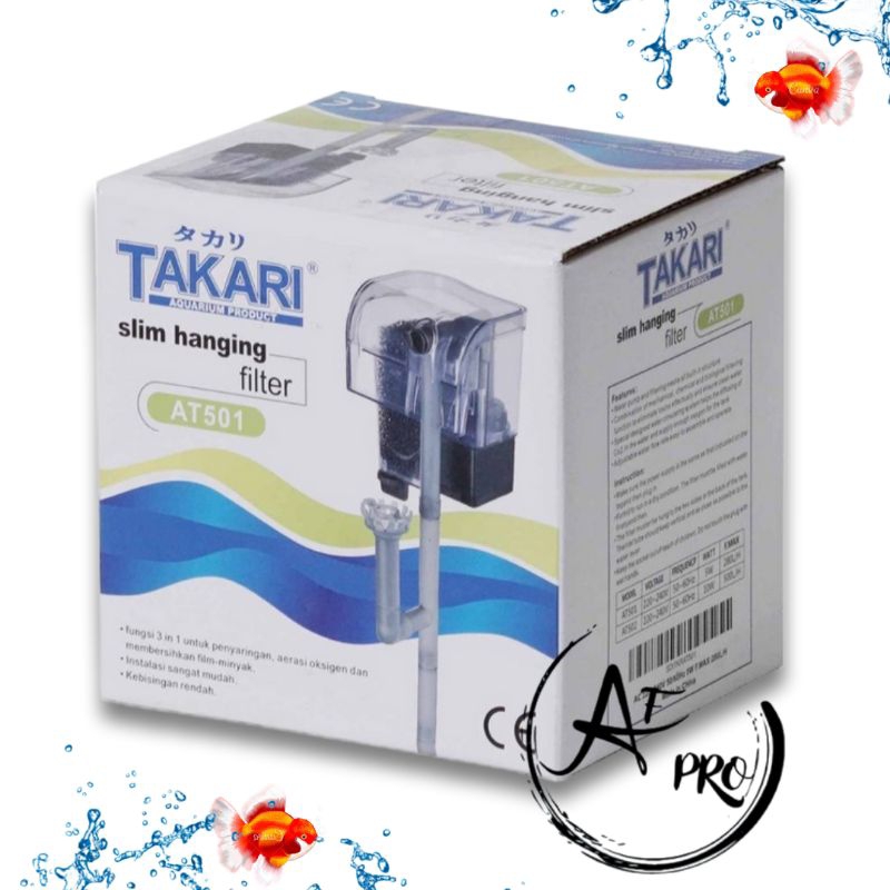 Promo murah Pompa aquarium aquascape hanging filter TAKARI AT 501