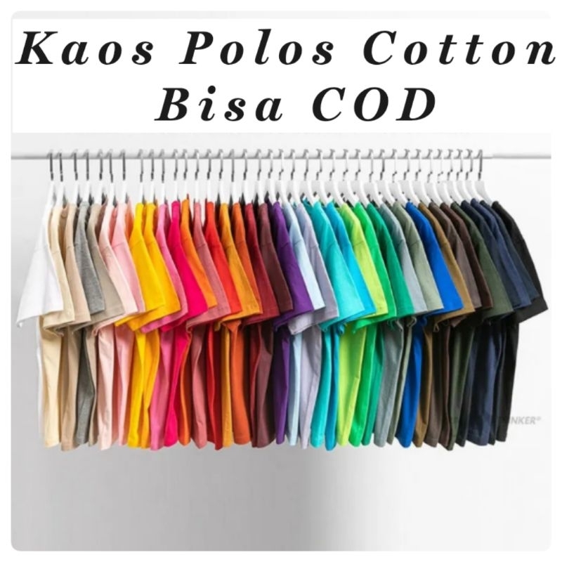 kaos polos wanita baju polos wanita distro kaos lengan pendek polos cotton combed kaos oblong wanita baju perempuan fashion cewek