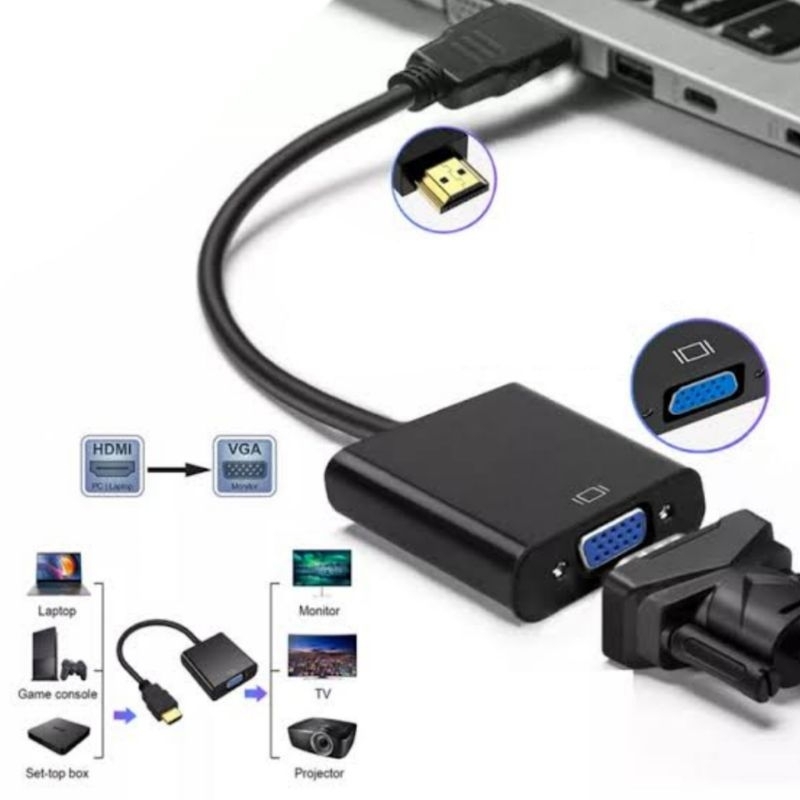 CONVERTER HDMI TO VGA / HDMI IN VGA OUT