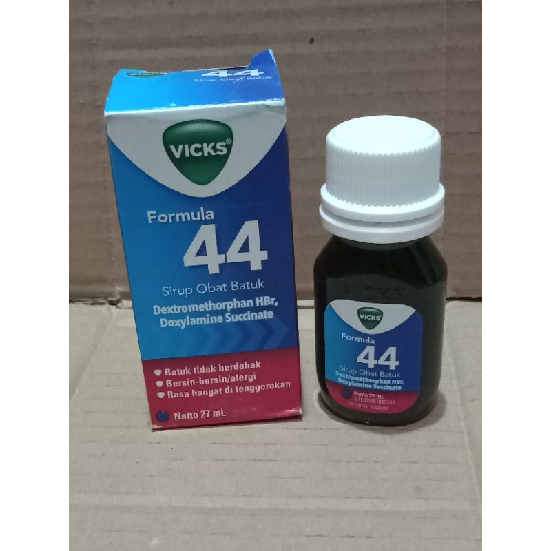 

Vicks formula 44 sirup obat batuk 27ml