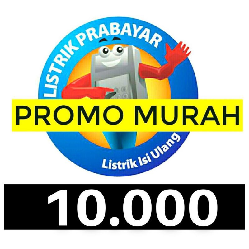 Token PLN 10K LISTRIK STROOM PULSA