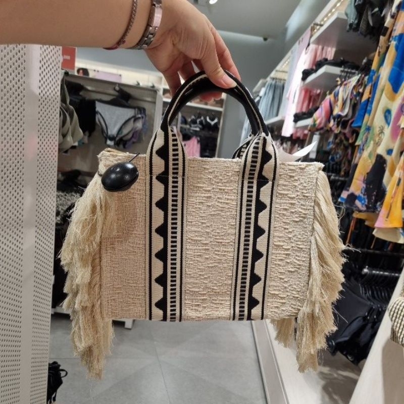Tas bali anyaman 02 H&M JASTIP jasa titip hnm