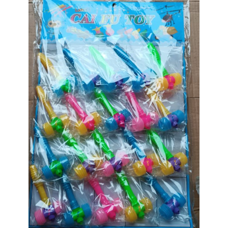 mainan palu mainan plastik warna campur bersuara 1 palu
