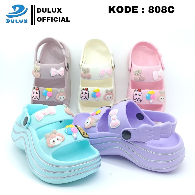 DULUX - SANDAL FUJI ANAK PITA LUCU 808C UKURAN 30-35