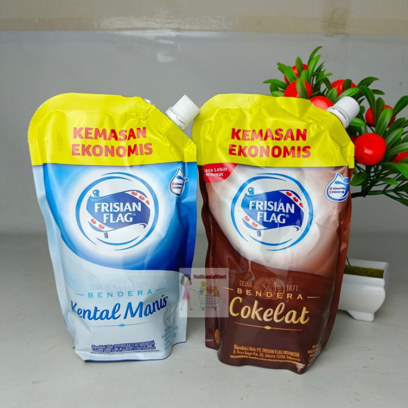 

Frisian Flag Susu Kental Manis Pouch 545 Gram / SKM Frisian Flag 545gr