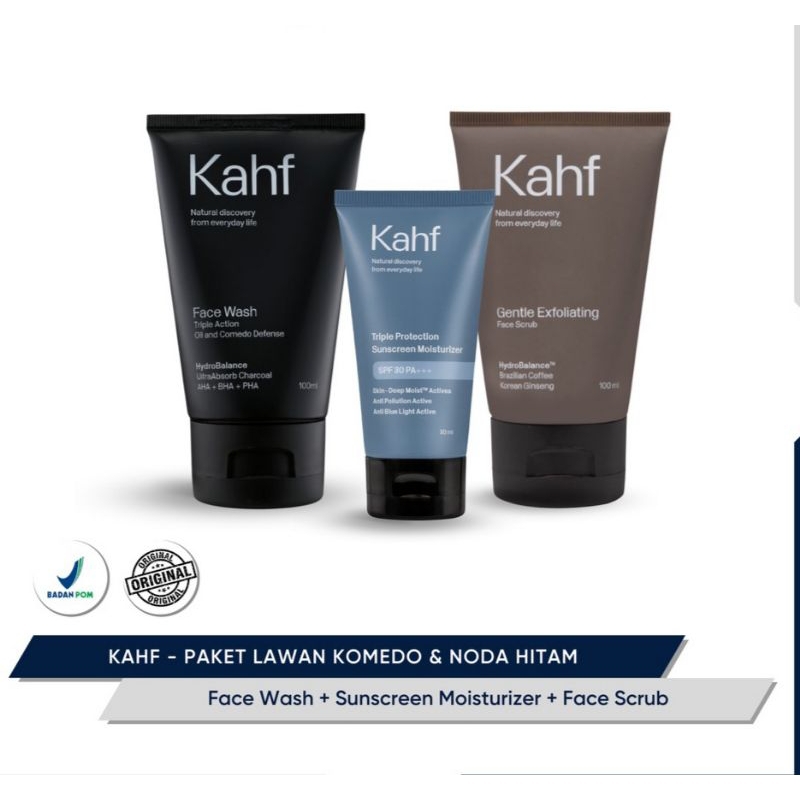 KAHF - Paket Lawan Komedo & Noda Hitam