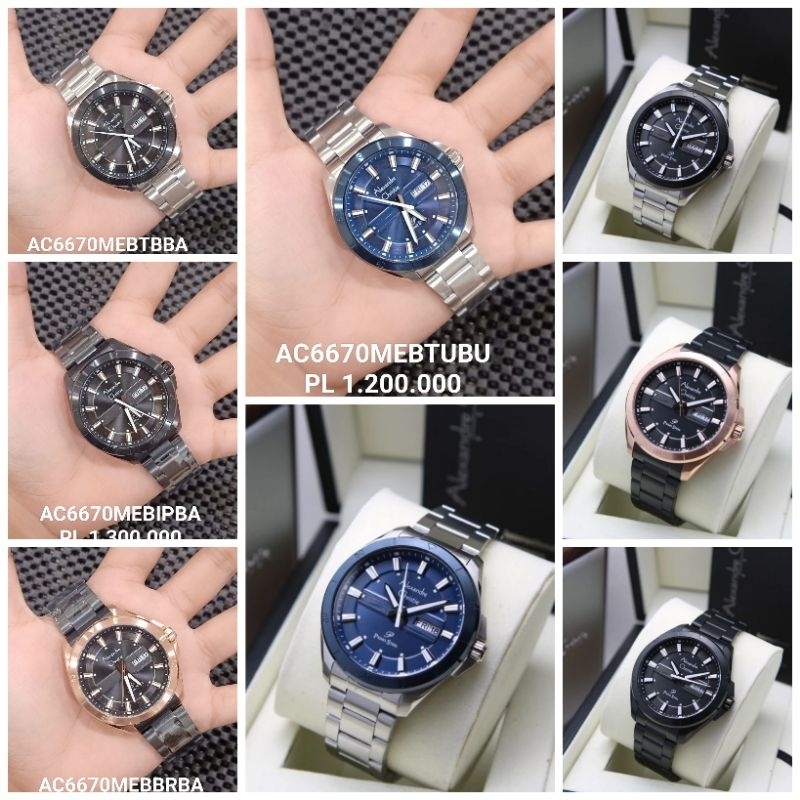 BARU AC 6670 CLASSIC PRIA | NEW ALEXANDRE CHRISTIE PRIA AC6670 CLASSIC STEEL ORI