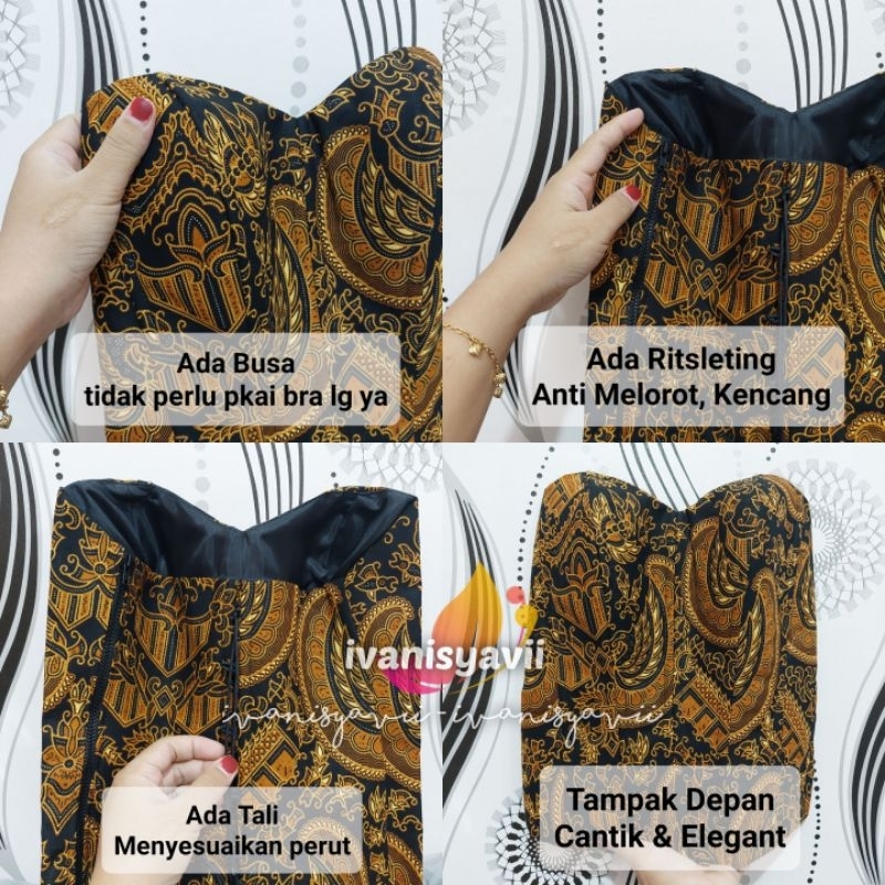 Kamisol Motif Jarik