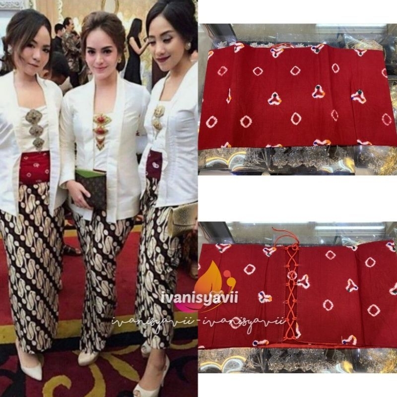 Angkin Instan Motif Jumputan || Warna Lengkap