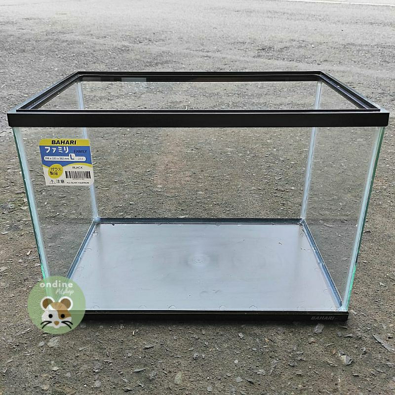[ONDINE PETSHOP] AKUARIUM AKRILIK TINGGI TANPA TUTUP