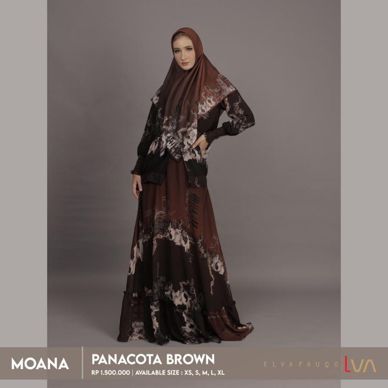 Dress Moana LVA | Panacota Brown